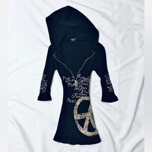 Sledge Zip up hoodie size S